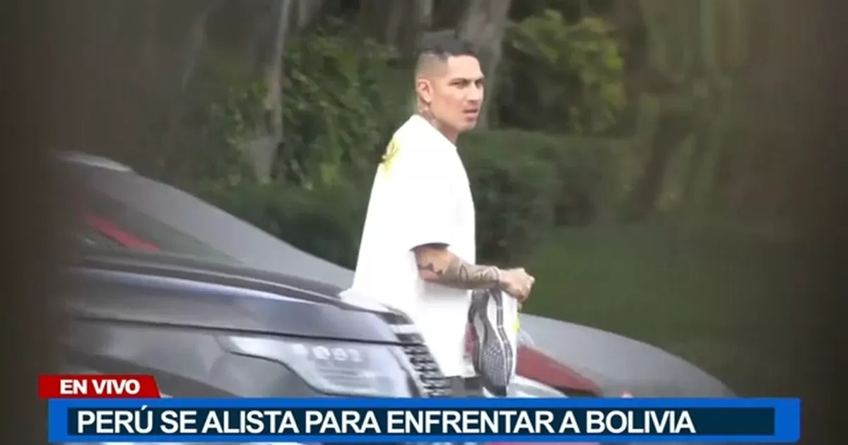 Paolo Guerrero llegó a la Videna para seguir su proceso de rehabilitación