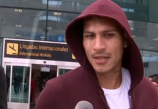 Paolo Guerrero: "Tengo confianza de volver a jugar antes de los ocho meses"