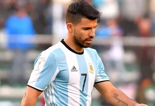 Perú vs. Argentina: Sergio Agüero se accidentó y es baja en la 'Albiceleste'