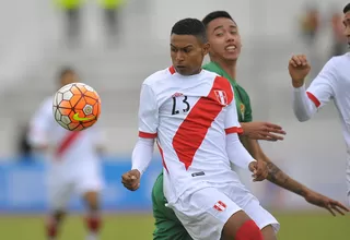 Perú cayó 2-0 ante Bolivia en el Sudamericano Sub 20