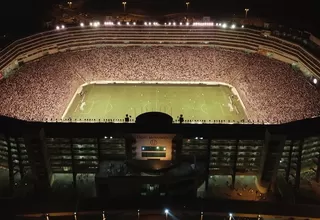 Perú vs Chile: ¿Cómo está la cancha del Estadio Monumental?