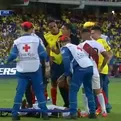 Perú vs. Colombia: Marcos López se retiró lesionado del partido