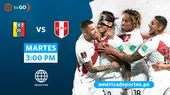 Venezuela vs. Perú será transmitido EN VIVO por América TV, tvGO y américaportes.pe - Noticias de tv-peru