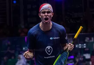 Peruano Diego Elías se consagró campeón del Qatar Q-Terminals Classic de Squash