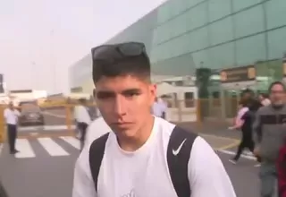 Piero Quispe llegó al Perú tras su primera temporada en Pumas