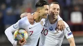 Portugal jugará la Euro y Cristiano marca su gol 99 como internacional - Noticias de vanderlei-luxemburgo