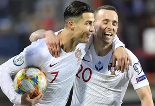 Portugal jugará la Euro y Cristiano marca su gol 99 como internacional