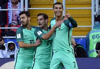 Cristiano dio el triunfo 1-0 a Portugal sobre Rusia en la Confederaciones