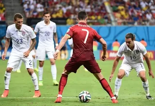 Portugal logró el empate ante Estados Unidos gracias a pase gol de ‘CR7’