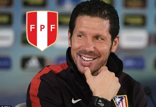 ¿Es posible que Simeone venga a dirigir a la selección peruana?