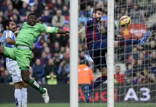 Las postales de la derrota del Barcelona ante Málaga por la Liga española