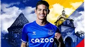 Everton anunció el fichaje del colombiano James Rodríguez - Noticias de colombianos