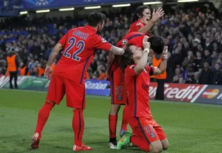 PSG accedió a cuartos de Champions League y eliminó al Chelsea