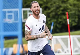 PSG: Sergio Ramos sufre una lesión en el muslo izquierdo y volverá a entrenar en una semana