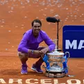 Rafael Nadal volvió a reinar en Barcelona tras una épica final contra Tsitsipas