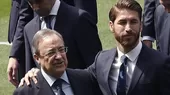 Ramos y Florentino conversaron tras discusión posterior al Real Madrid-Ajax - Noticias de florentino-perez