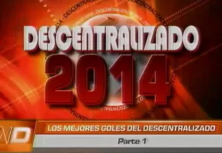 Ránking de los 20 mejores goles del Descentralizado 2014