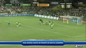 Raúl Ruidíaz anotó un soberbio golazo de tiro libre con el Seattle Sounders en la MLS - Noticias de raul-ruidiaz