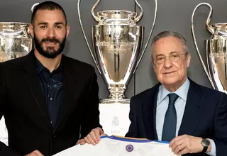 Karim Benzema amplió su contrato con el Real Madrid hasta 2023