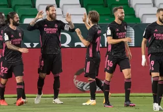 Real Madrid remontó y derrotó 3-2 al Betis por la tercera fecha de LaLiga