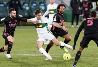 Real Madrid empató 1-1 en su visita al Elche por la fecha 16 de LaLiga