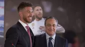 Real Madrid: Florentino reveló que Ramos le comunicó que tenía una oferta de China - Noticias de florentino-perez