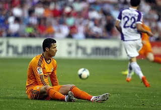 Real Madrid igualó ante Valladolid y se va despidiendo de la liga