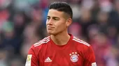 James Rodríguez no continuará en el Bayern Munich y su futuro es incierto - Noticias de bayern-munich