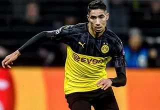 Real Madrid oficializó el traspaso de Achraf Hakimi al Inter de Milán