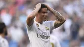 Real Madrid es un hospital: ahora perdió a James Rodríguez por lesión - Noticias de james-rodriguez
