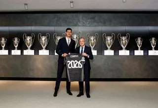 Real Madrid: Thibaut Courtois renovó con el club hasta 2026