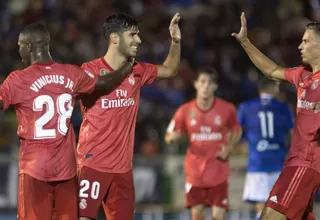 Real Madrid goleó 4-0 al Melilla por Copa del Rey en el debut de Solari como DT