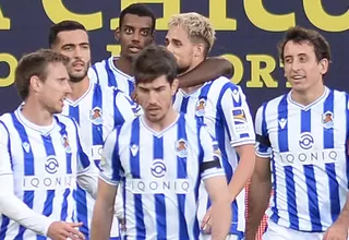 Real Sociedad superó 1-0 al Cádiz y sigue como único líder en España