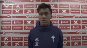 Renato Tapia con "rabia" e "insatisfecho" por el empate 2-2 del Celta en Sevilla - Noticias de sevilla