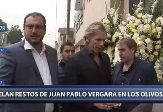 Ricardo Gareca asistió al velorio de Juan Pablo Vergara
