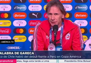 Ricardo Gareca habló sobre su debut en Copa América frente a Perú