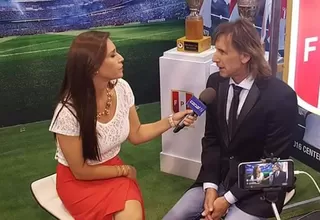 Ricardo Gareca promociona el Plan Centenario 2022 de la FPF en CADE