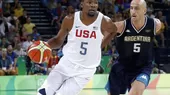 EE.UU. venció a Argentina y avanzó a semifinales en básquet de Río 2016 - Noticias de basquet