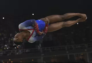 Río 2016: Biles conquistó título de suelo en gimnasia y ganó su cuarto oro