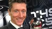 Lewandowski ganó el premio The Best al mejor jugador por segundo año consecutivo - Noticias de misiles-crucero