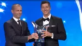 Robert Lewandowski ganó el premio UEFA al mejor jugador de la temporada 2019/20 - Noticias de uefa