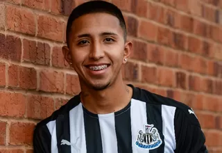 Rodrigo Vilca fue anunciado como nuevo jugador del Newcastle de Inglaterra