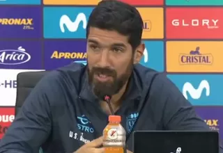 La molestia de Sebastián Abreu con el arbitraje peruano