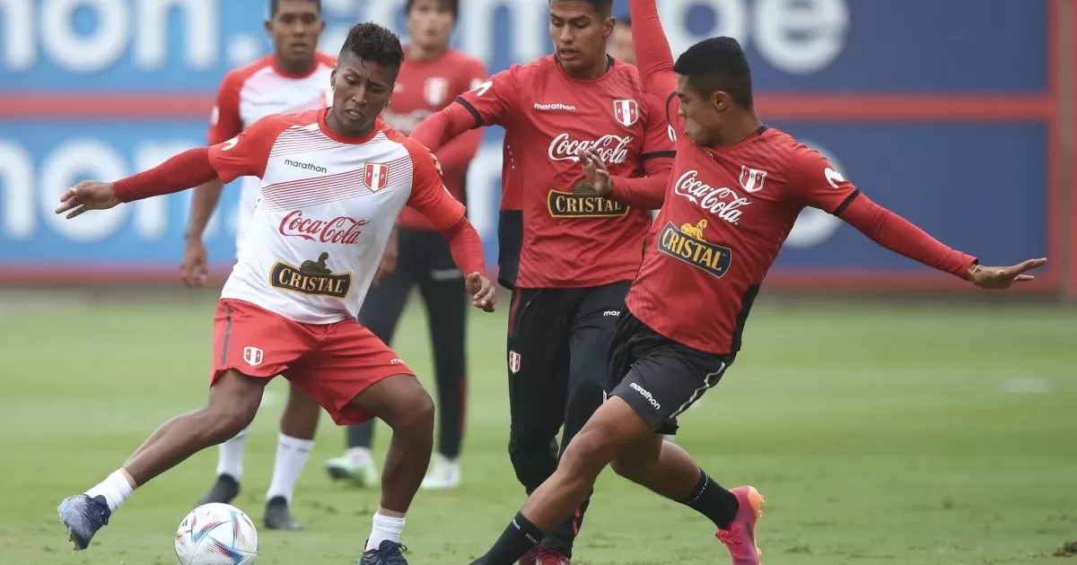 Pedro Aquino y Christian Ramos se sumaron a los trabajos de la selección peruana