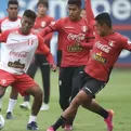 Pedro Aquino y Christian Ramos se sumaron a los trabajos de la selección peruana