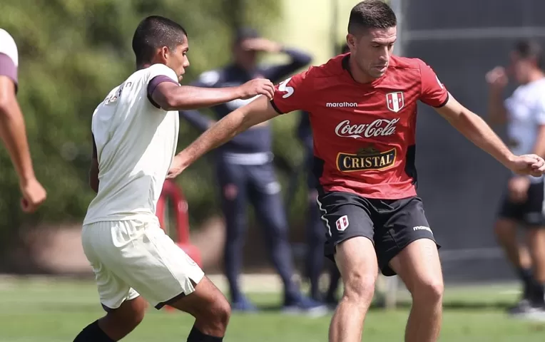 Selección peruana goleó 7-0 a la reserva de Universitario en la Videna