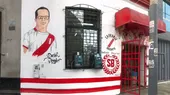 Selección peruana: hinchas pintas murales en la calle José Díaz - Noticias de pintas