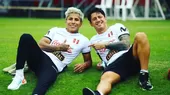 Selección peruana: Raúl Ruidíaz y Gianluca Lapadula posaron juntos en la práctica de la Bicolor - Noticias de raul-ruidiaz