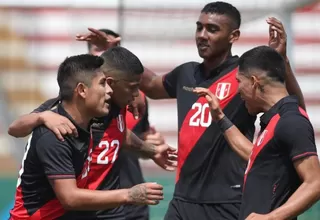 Selección peruana sub 23 derrotó 1-0 a Colombia en amistoso de preparación