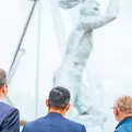 Manchester City inauguró estatua dedicada a Sergio 'Kun' Agüero